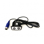 Logicdata handset with blue 7 pin DIN plug, fits Okin, Logicdata, Omann and other